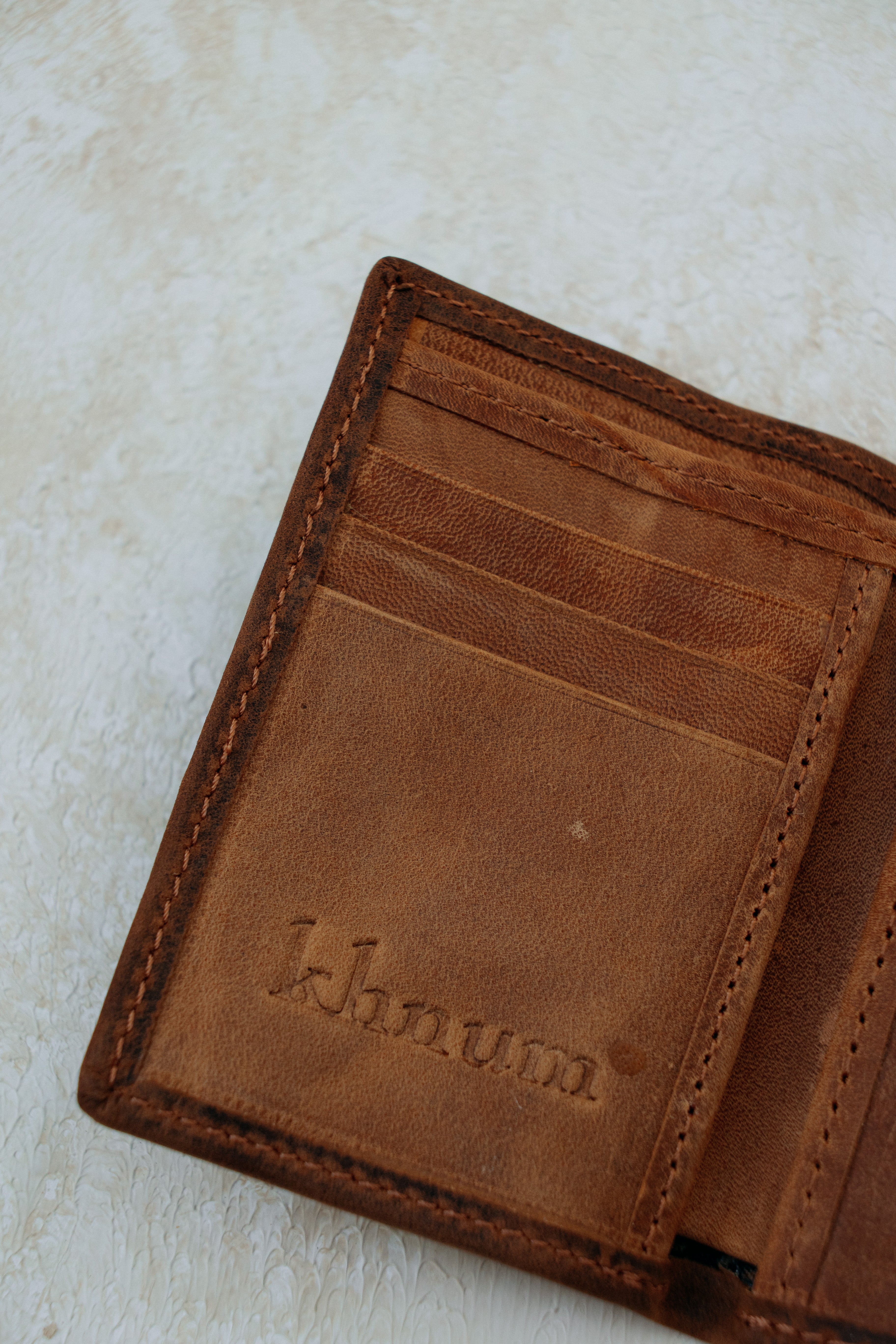 Chocolate Brown Leather Wallet